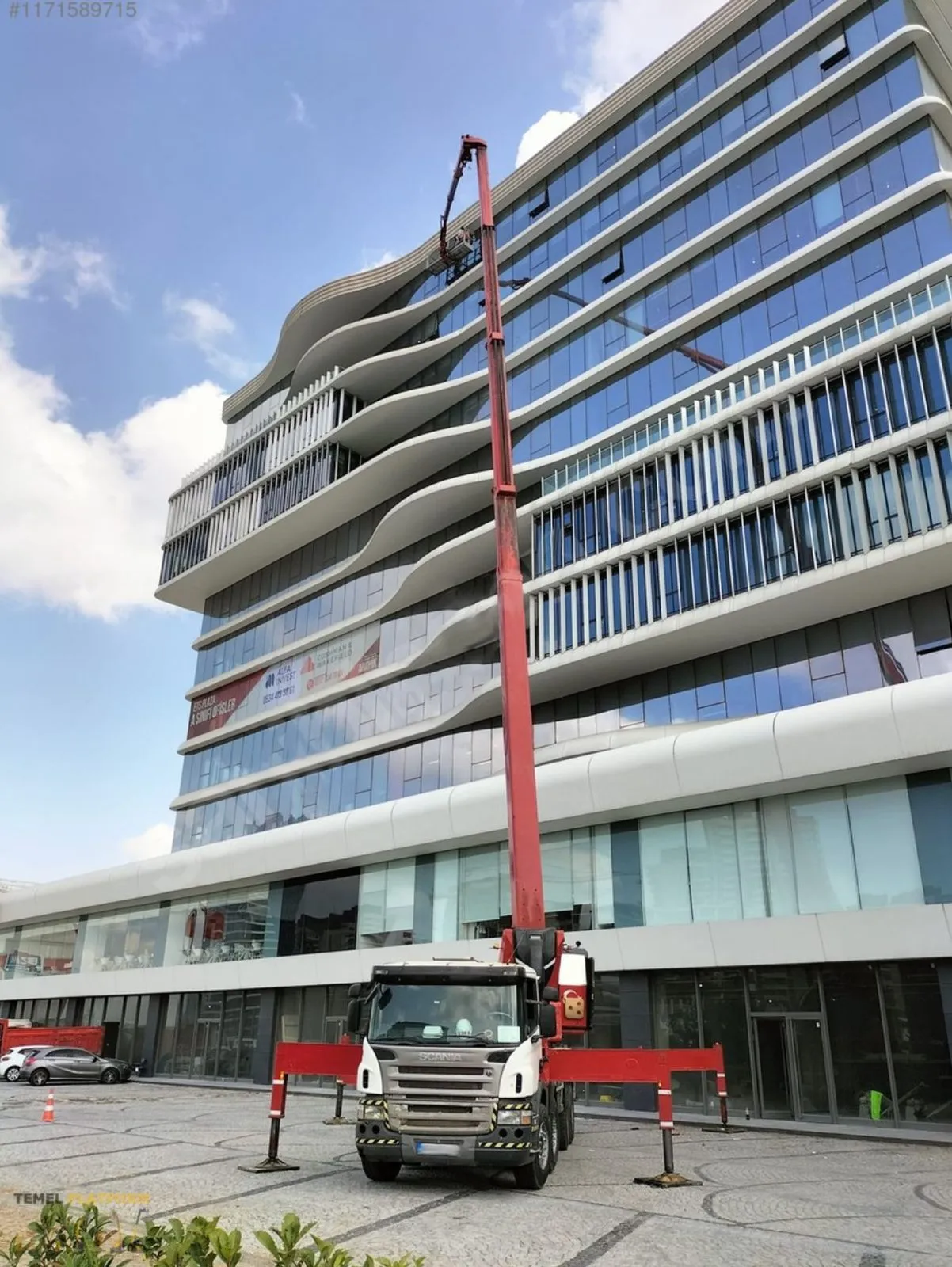 85 Metre Kiralık Sepetli Platform